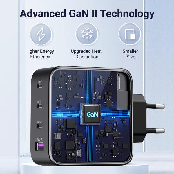 Ugreen Schnellladegerät 3.0 QuickCharger 4/3/1 Ports Charger - CarbonPhone